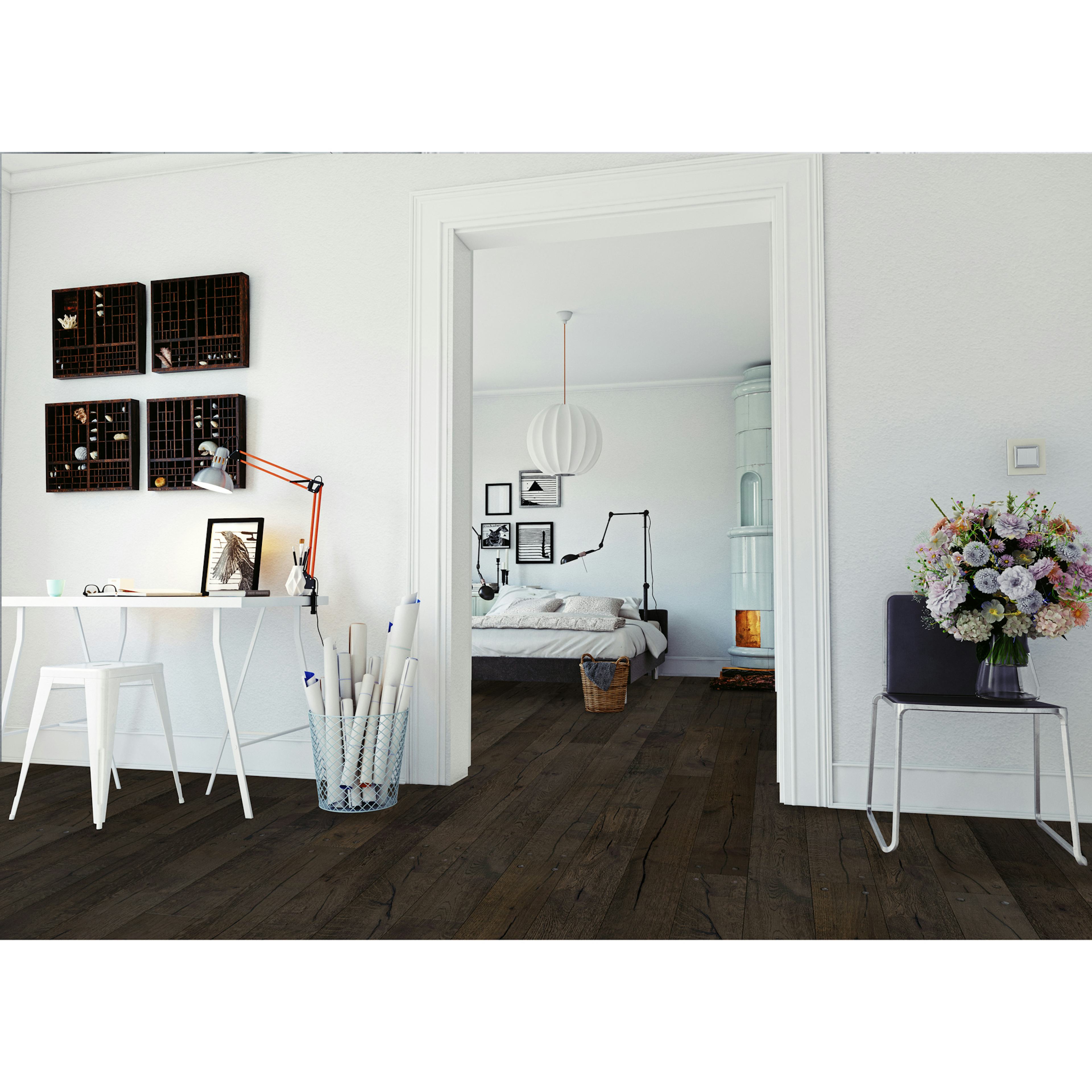 Parkettgolv NQD Oak Malbec 5G