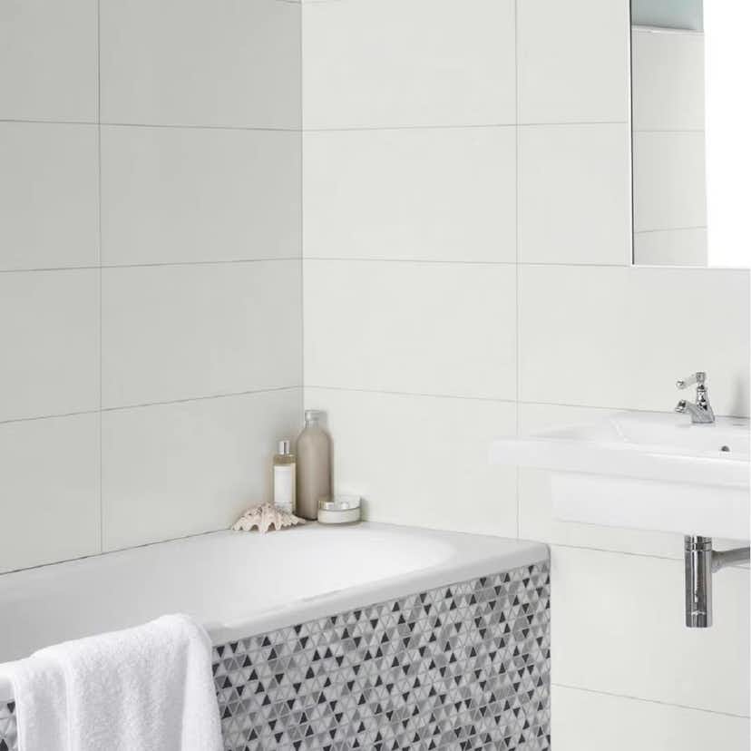 Kakel Tenfors Vit Matt 30x60 cm