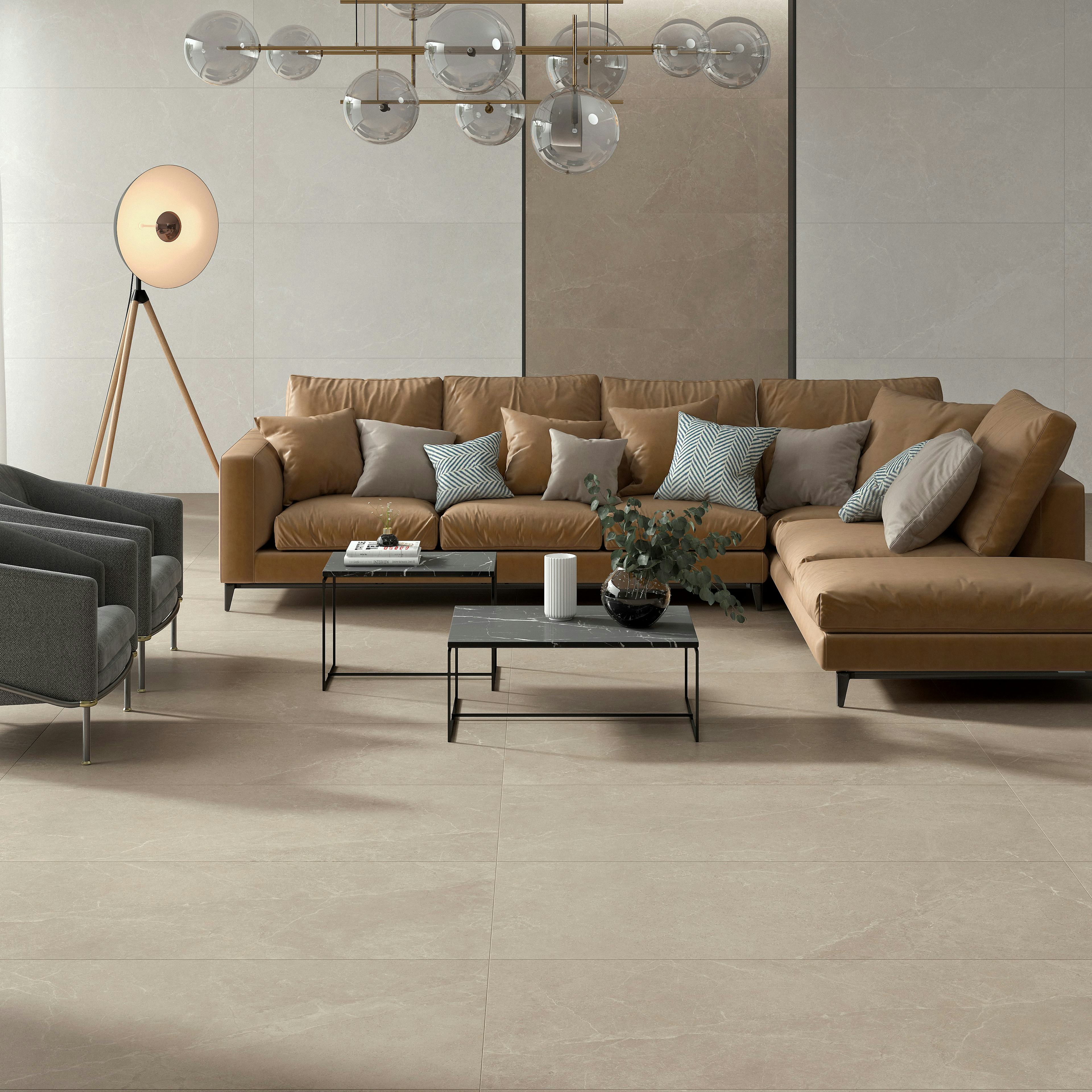 Klinker Tenfors Storm Earth 60x60 cm