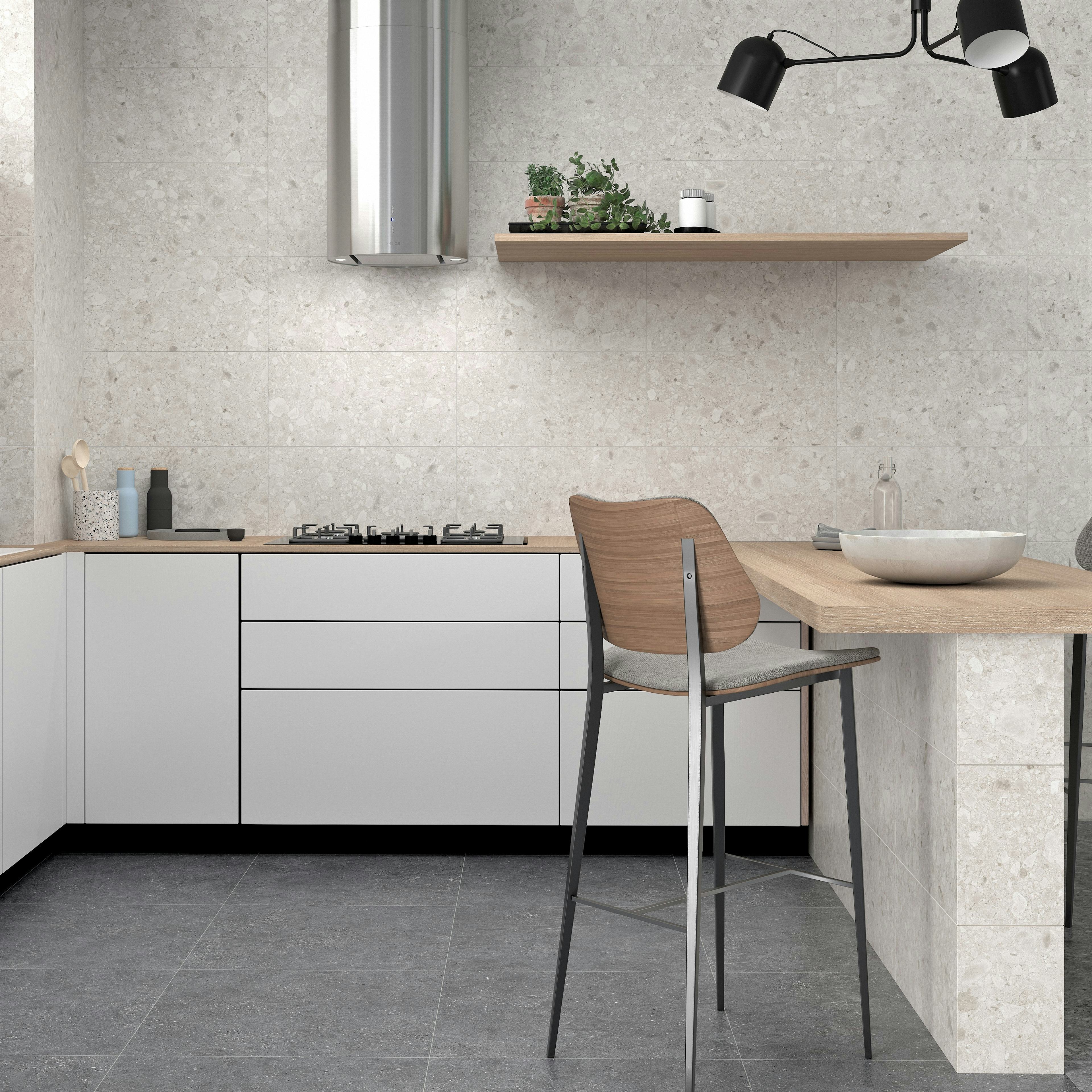 Klinker Tenfors Flodsten Snow 30x60 cm