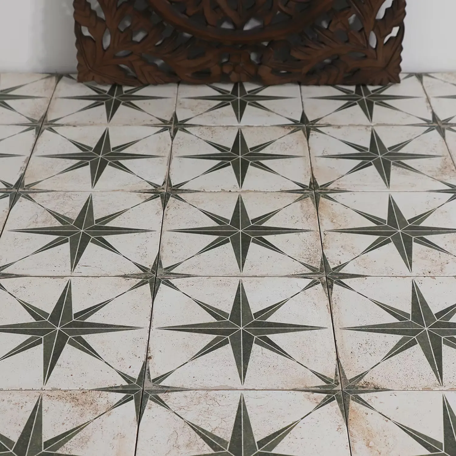 Klinker Tenfors Orion Verde 22,5x22,5 cm