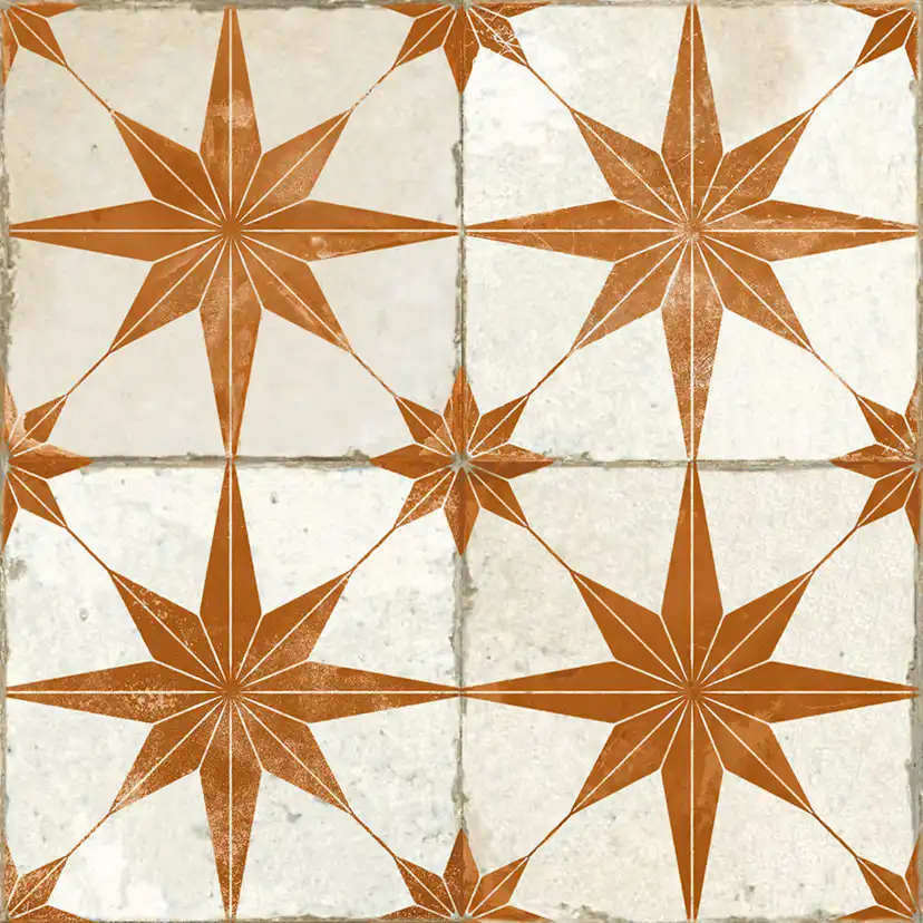 Klinker Tenfors Peronda FS Star Oxid 45x45 cm Röd