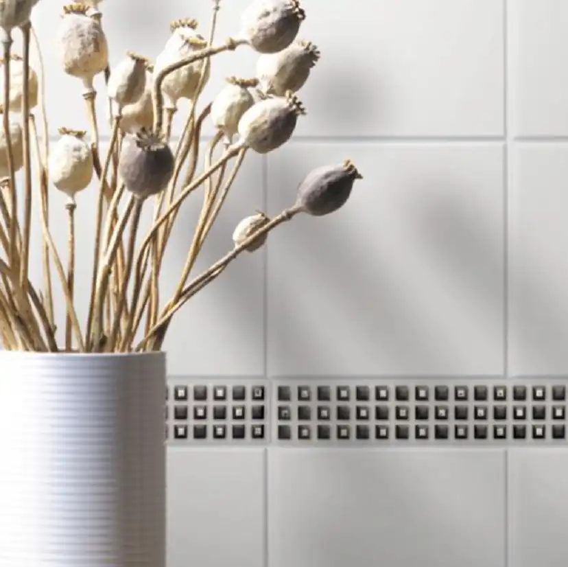 Kakel Tenfors Vit Blank 15x15 cm