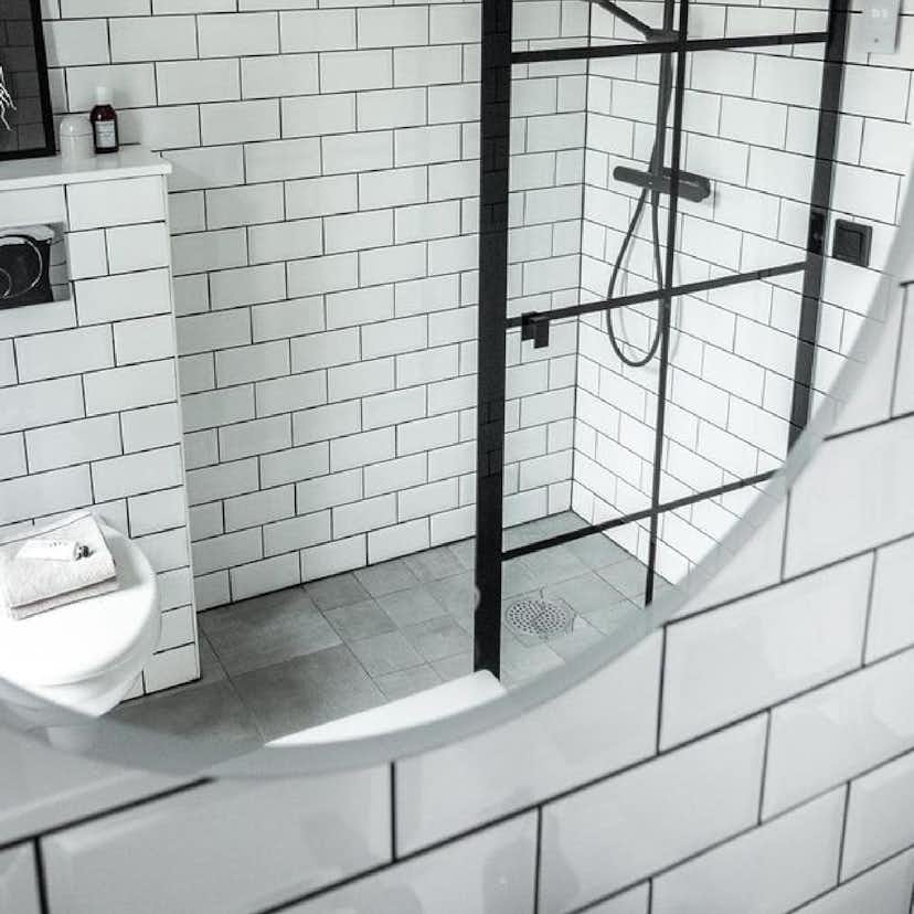 Kakel Tenfors Metro Vit Blank 10x20 cm