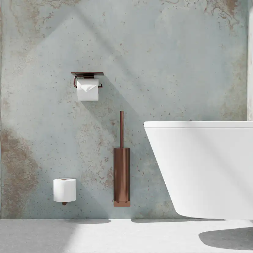 Toalettborste Scandtap Duo Style Vägghängd