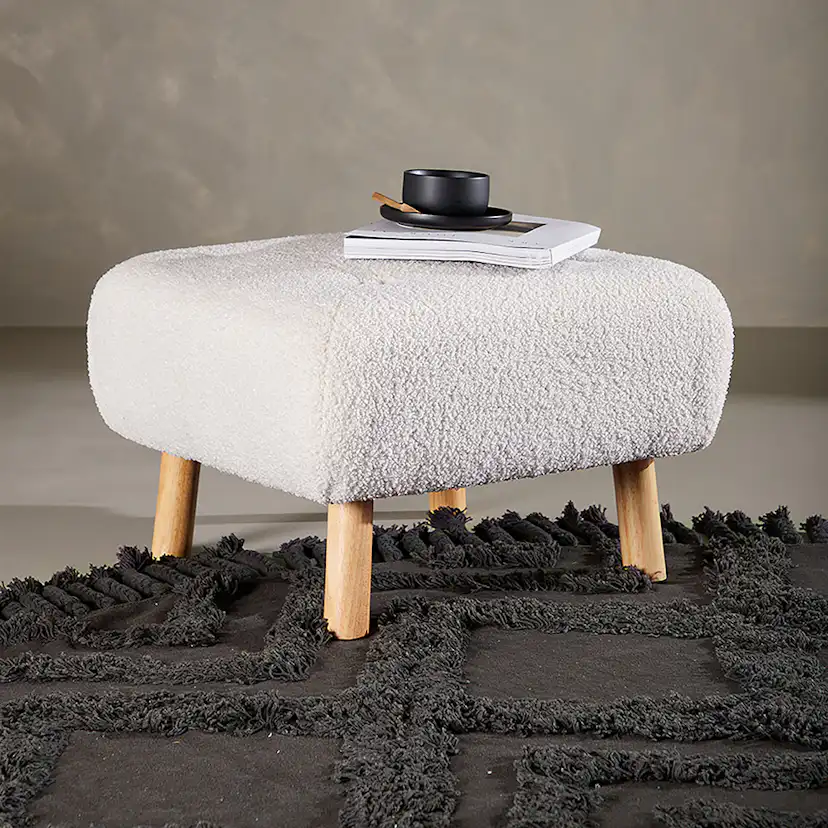 Ottoman Venture Home Salina Offwhite