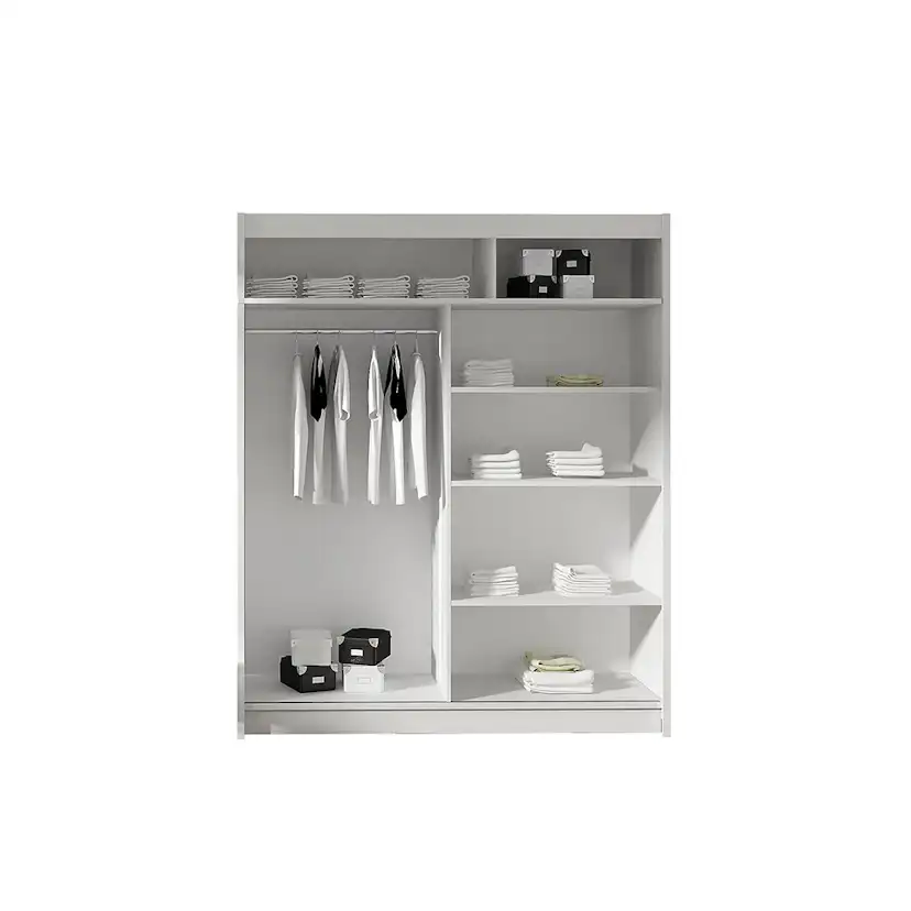 Garderob Scandinavian Choice Leila med Skjutdörrar och Spegel