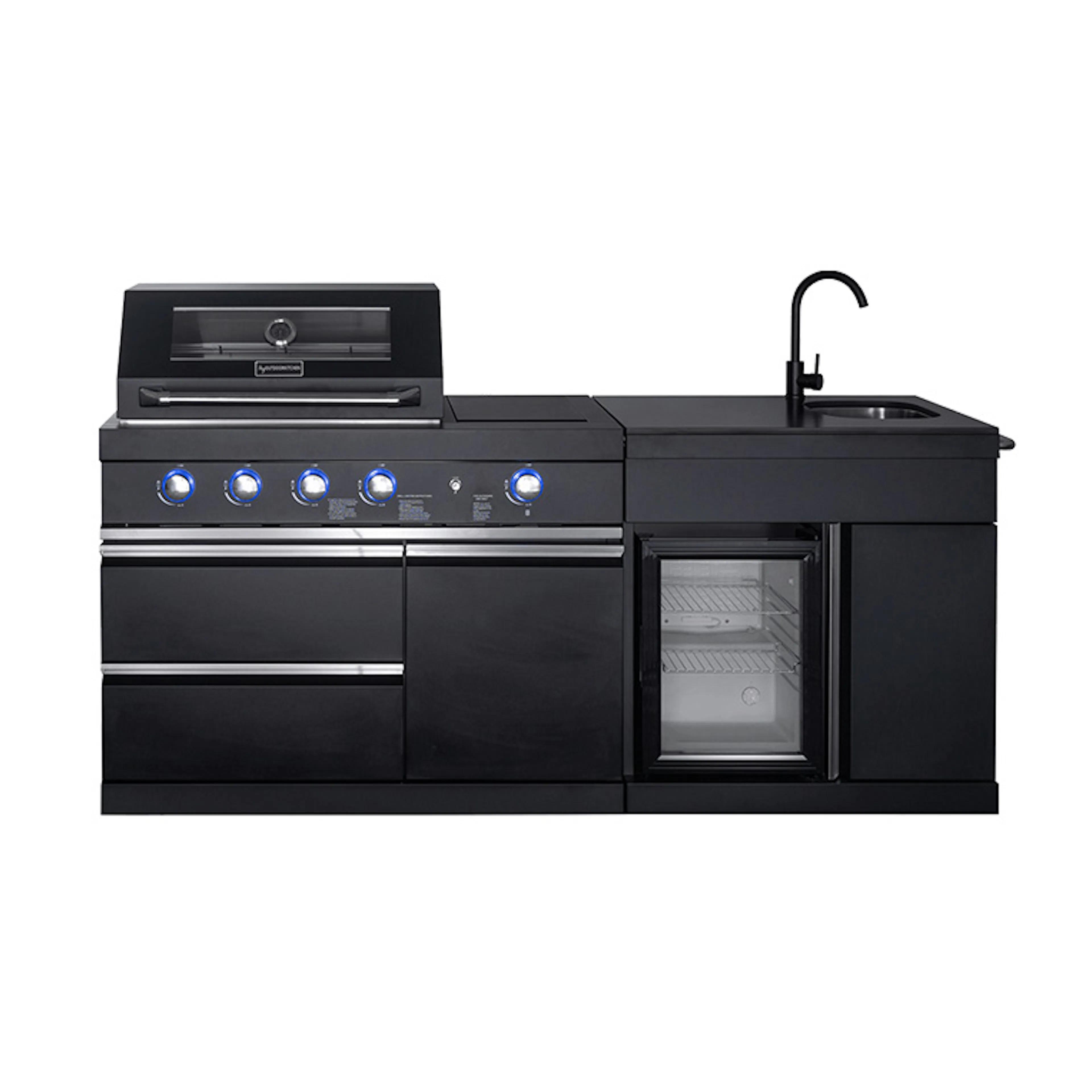 Fristående utekök Myoutdoorkitchen Pure Compact Black