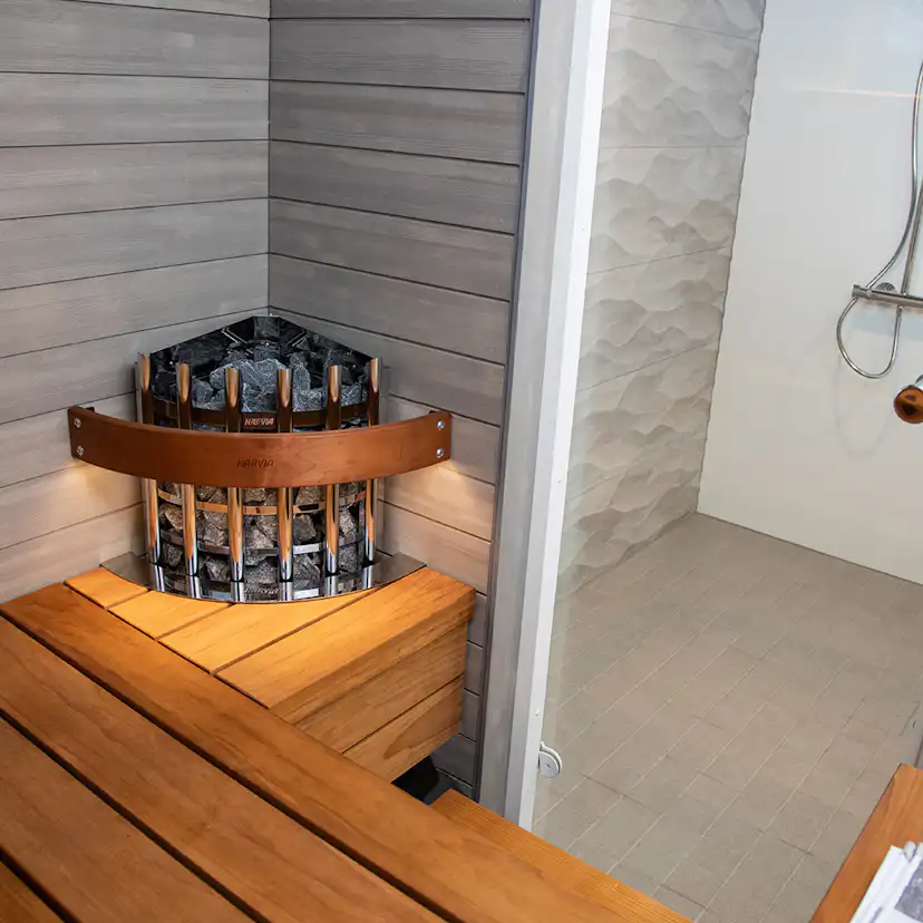 Bastuaggregat Harvia Glow Corner TRC90XE