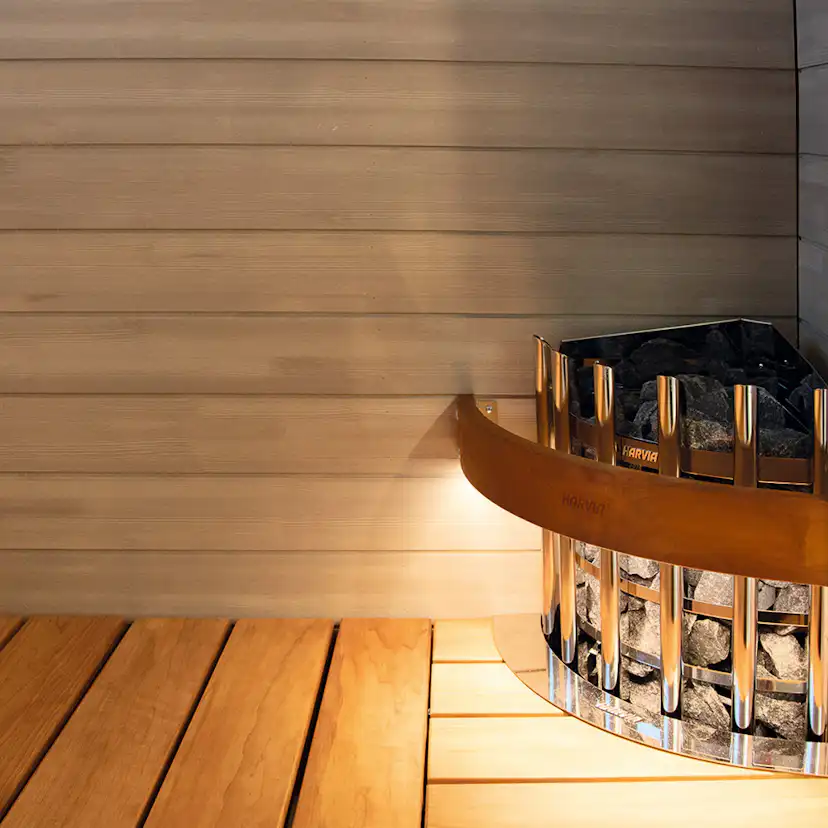 Bastuaggregat Harvia Glow Corner TRC90XE