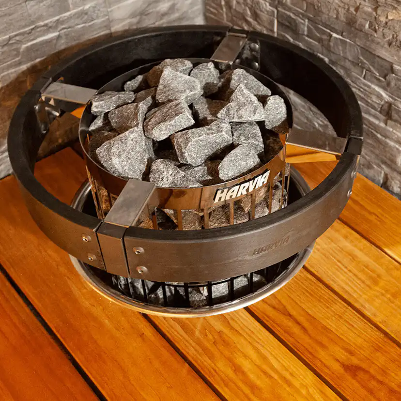 Bastuaggregat Harvia Cilindro PC90 Black Steel