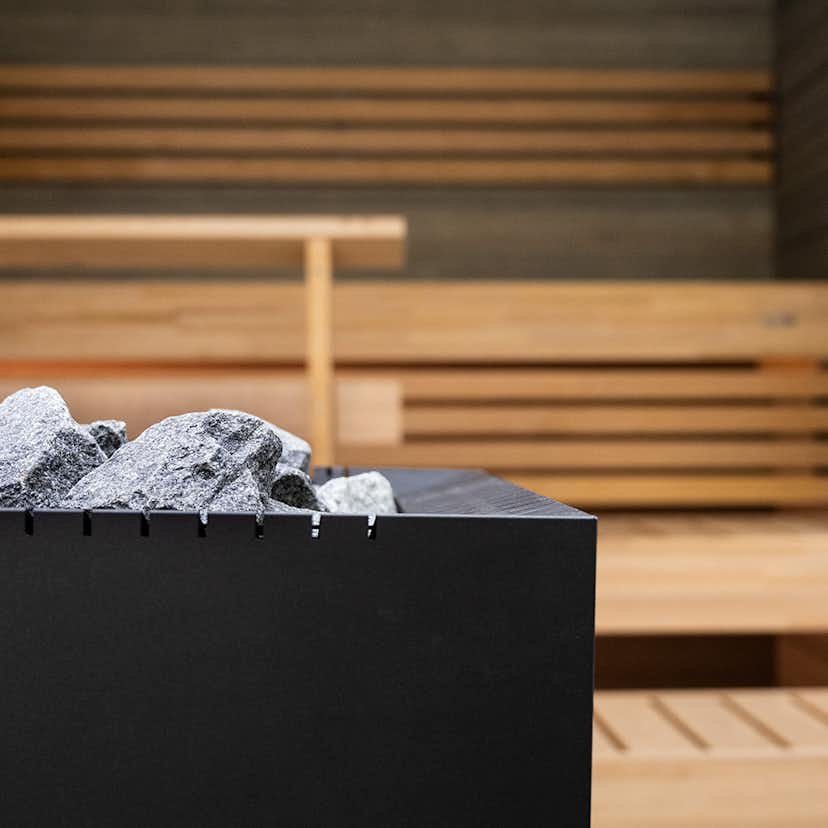 Vedeldad bastuugn Harvia Linear 22 GreenFlame