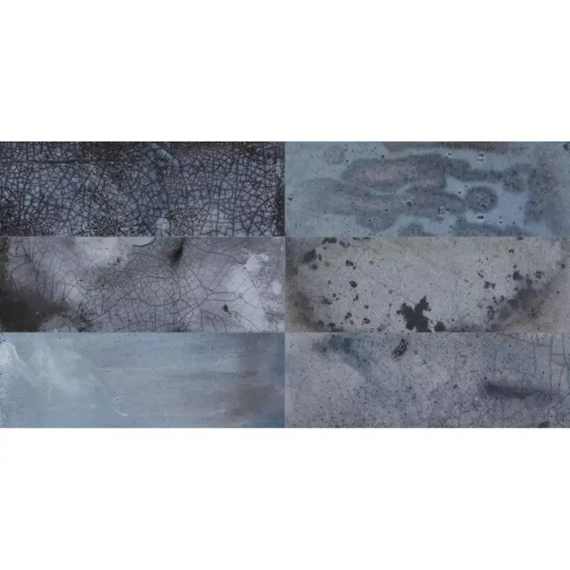 Kakel Tenfors FS Raku Blue 20x40 cm