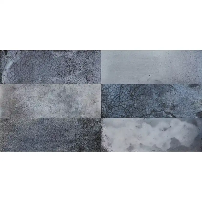 Kakel Tenfors FS Raku Blue 20x40 cm