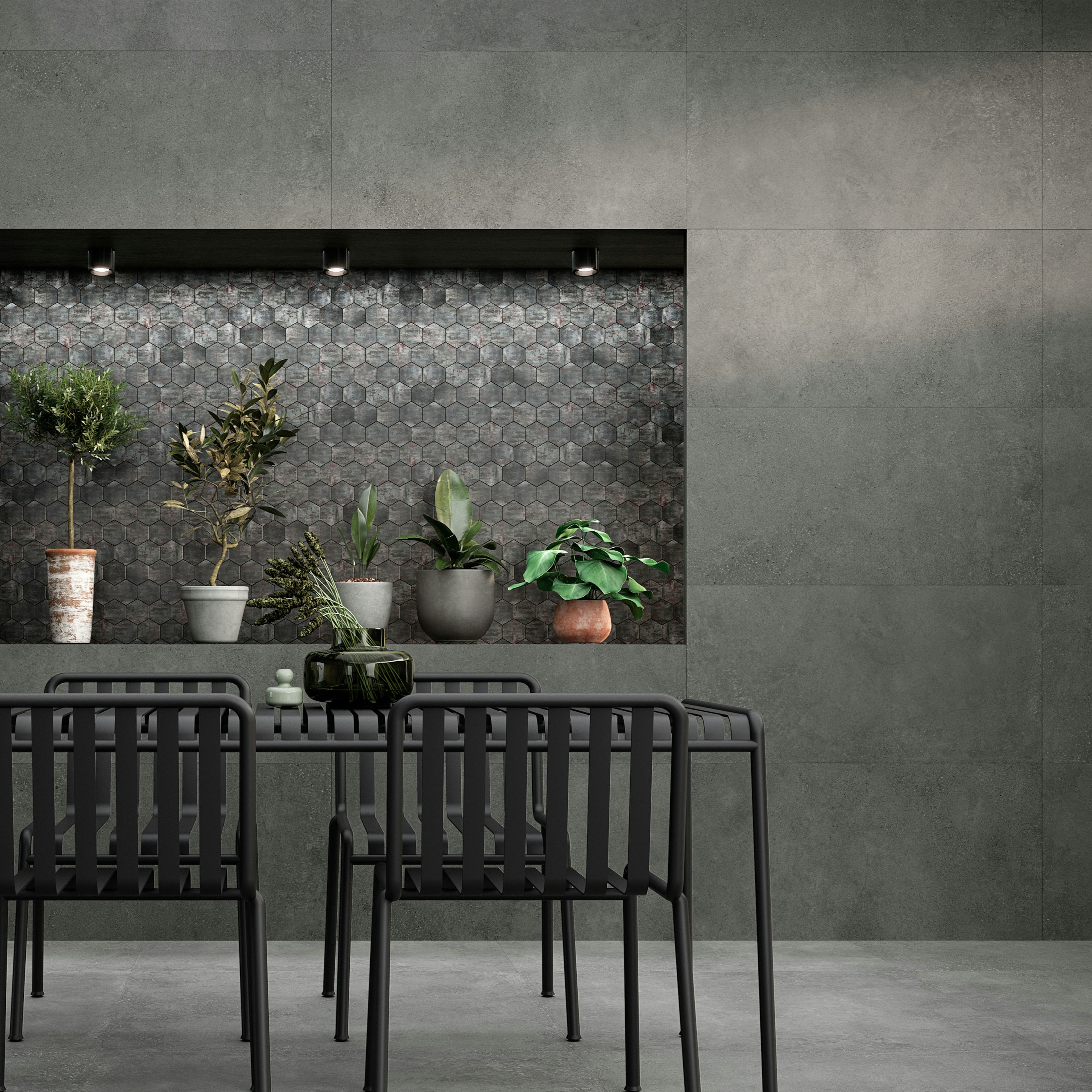 Klinker Tenfors Intergra Graphite 60x60 cm