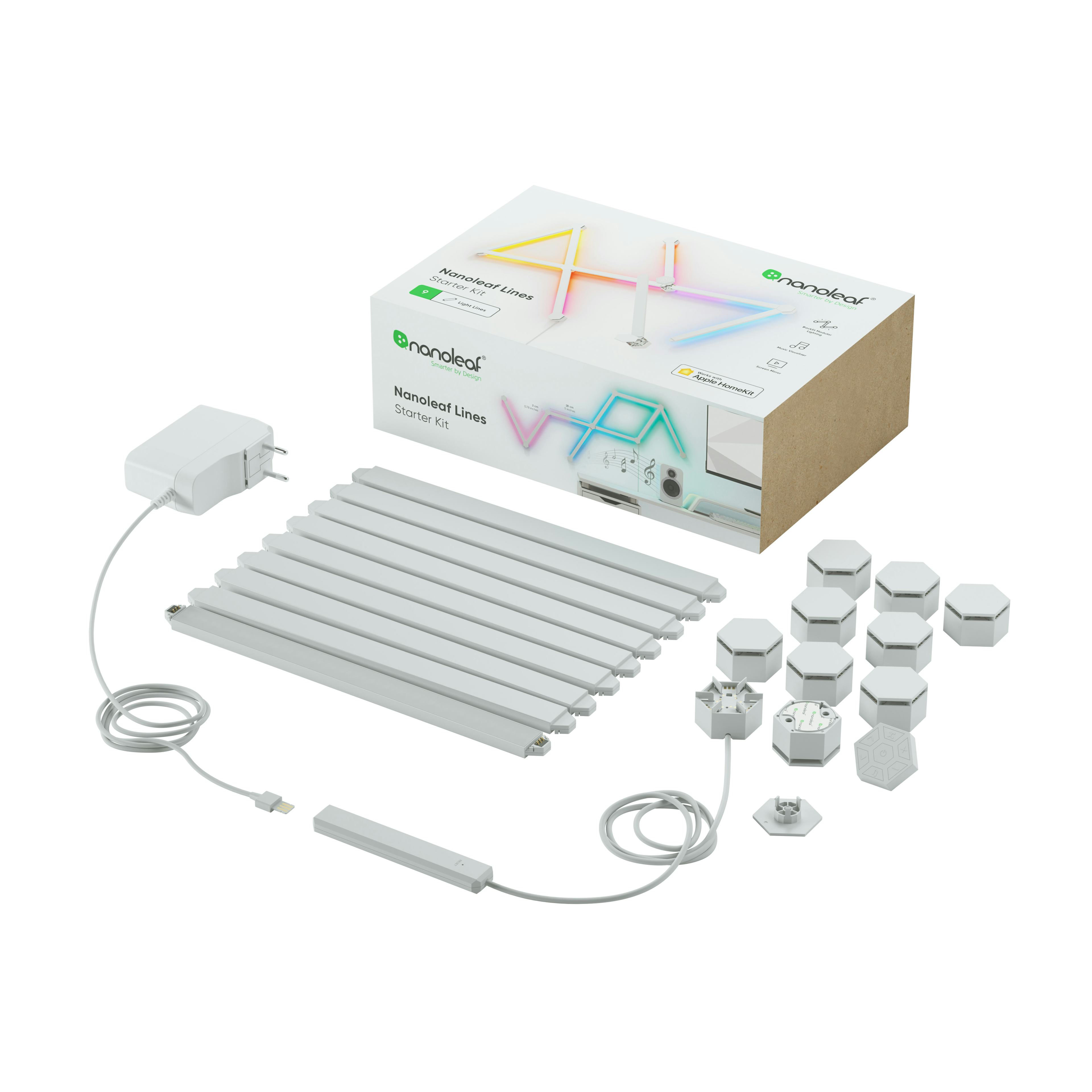 Nanoleaf Lines Startkit 9-pack