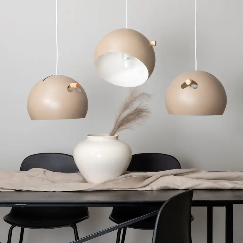 Taklampa Venture Home Todd Beige 3L