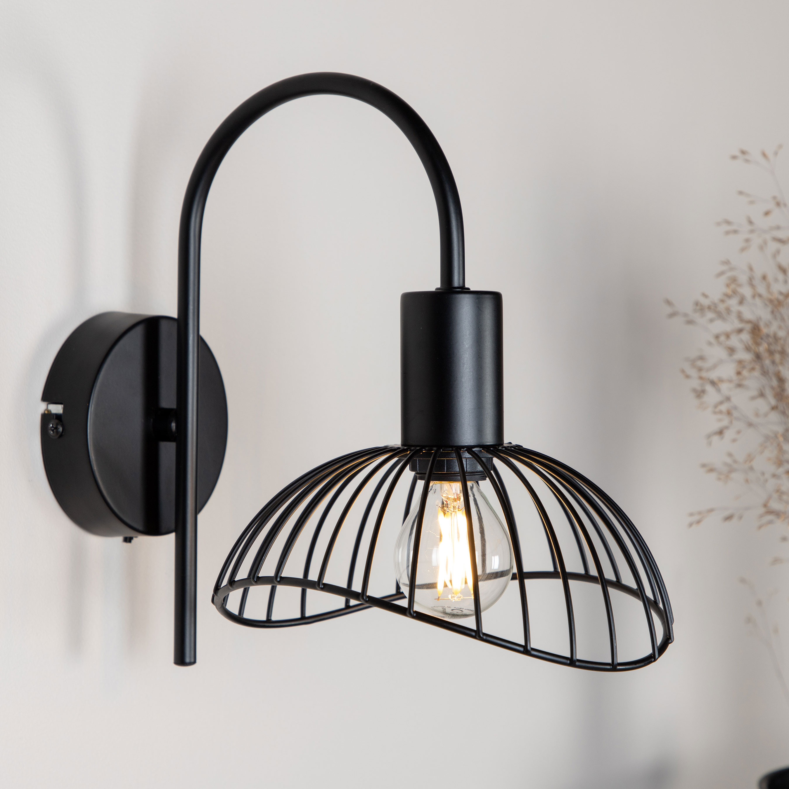 Vägglampa Venture Home Ellen 16x26x24 cm