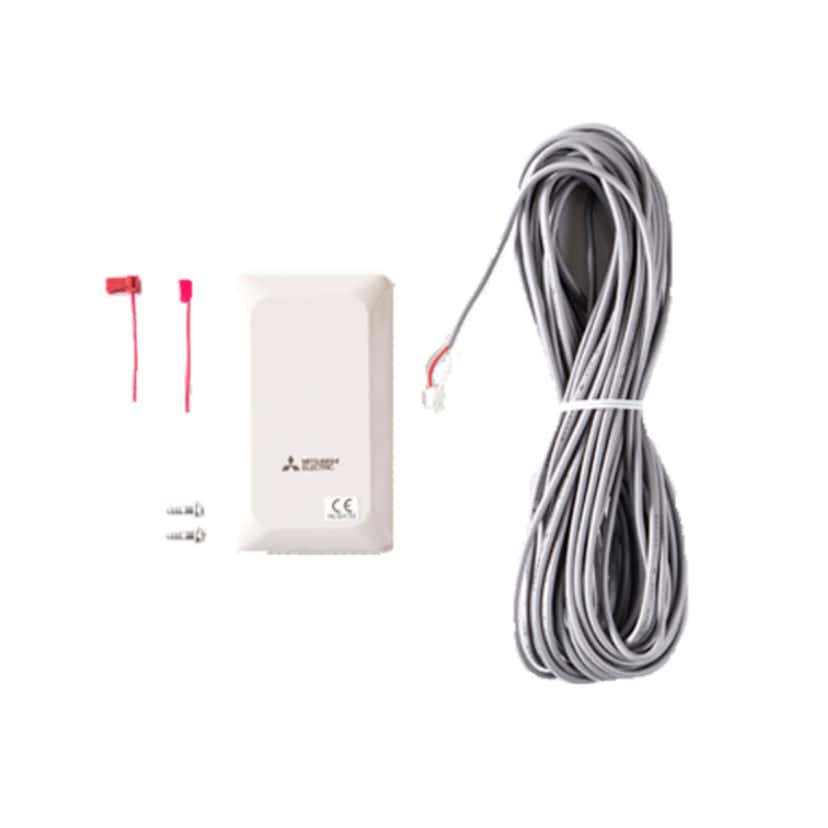 Rumsgivare Mitsubishi Electric Trådbunden För Värmepump