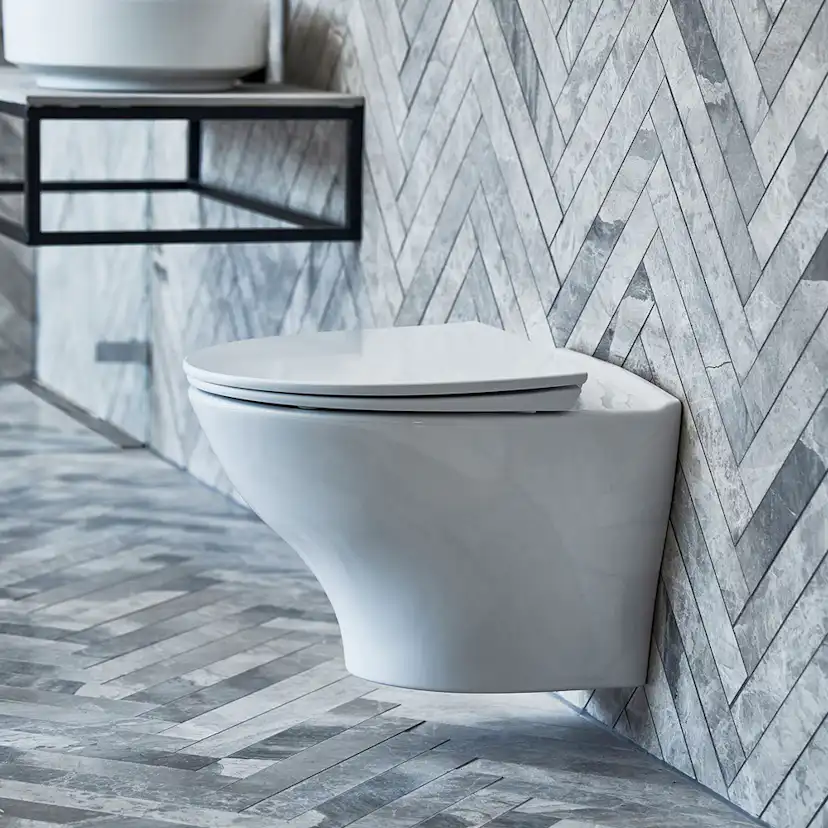 Vägghängd Toalettstol Ifö Vinta Art Rimfree