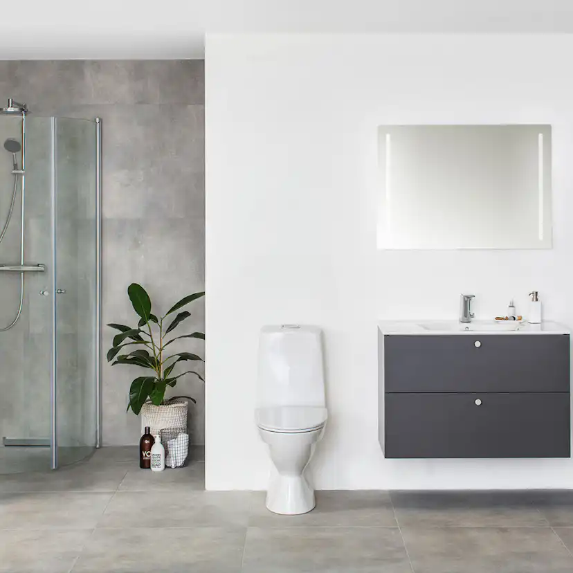 Toalettstol Ifö Vinta Rimfree för Limning