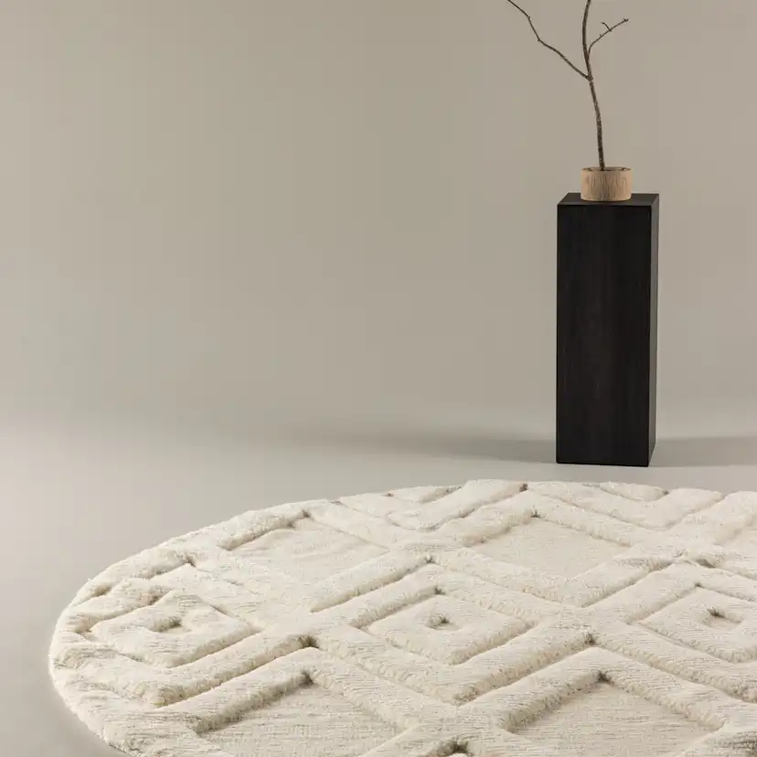 Flatvävd Matta Vind Dahlia