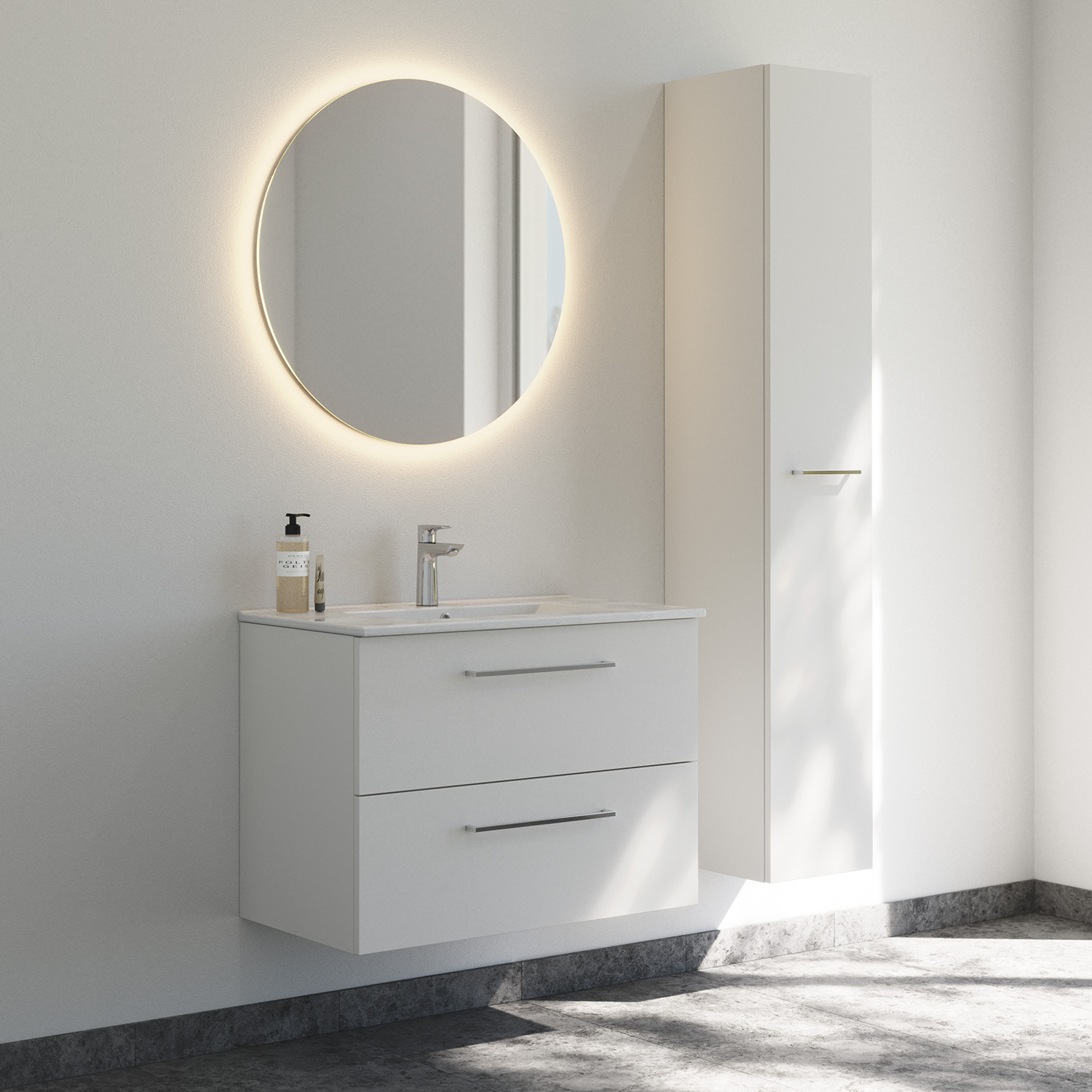 Spegel Dansani Corona med Belysning