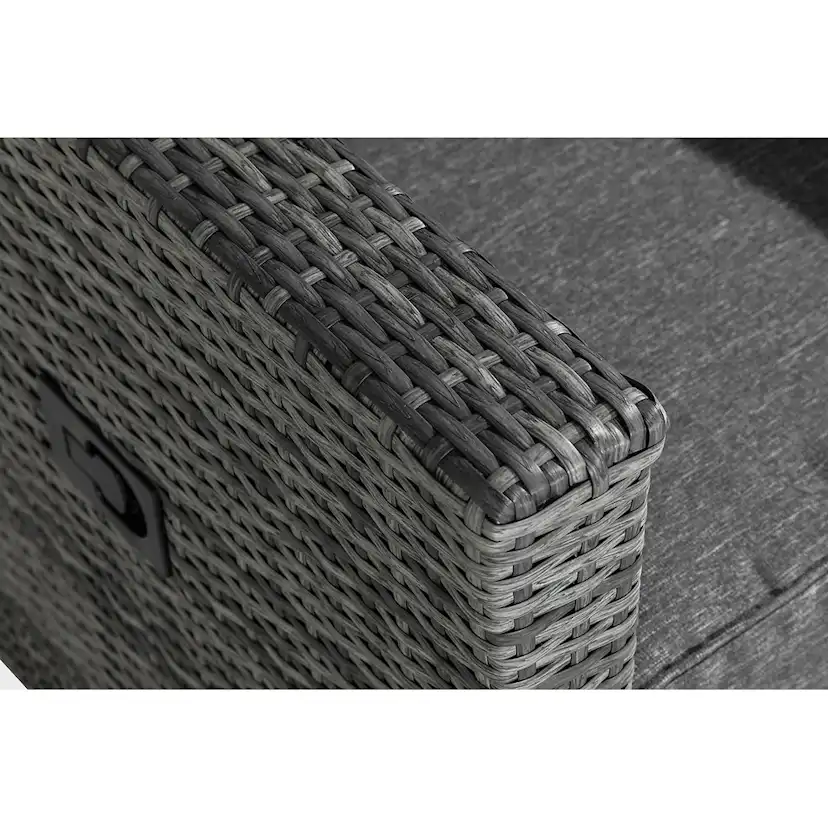 Recliner Utefåtölj Comfort Garden James Grå inkl. Dynor