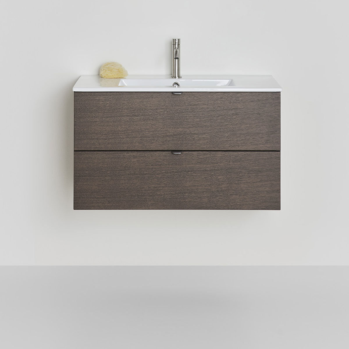 Tvättställsskåp Hafa Go 2 Lådor Ek med Tvättställ