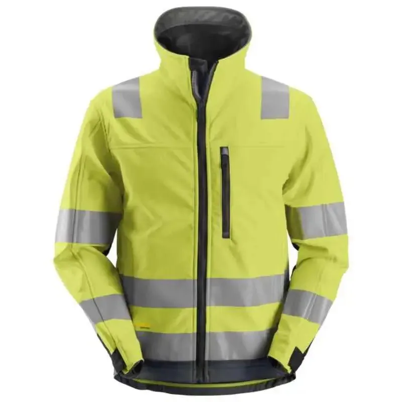 High vis yellow/Steel grey