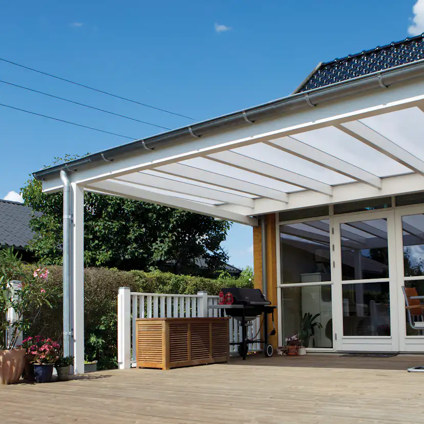 Kanalplast Rias Komplett Tak Rodena Opal 16 mm