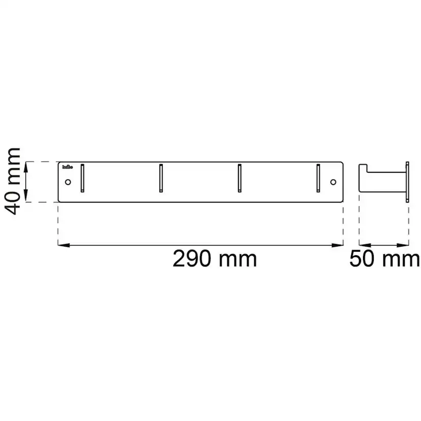 Handdukshängare Habo Poseidon