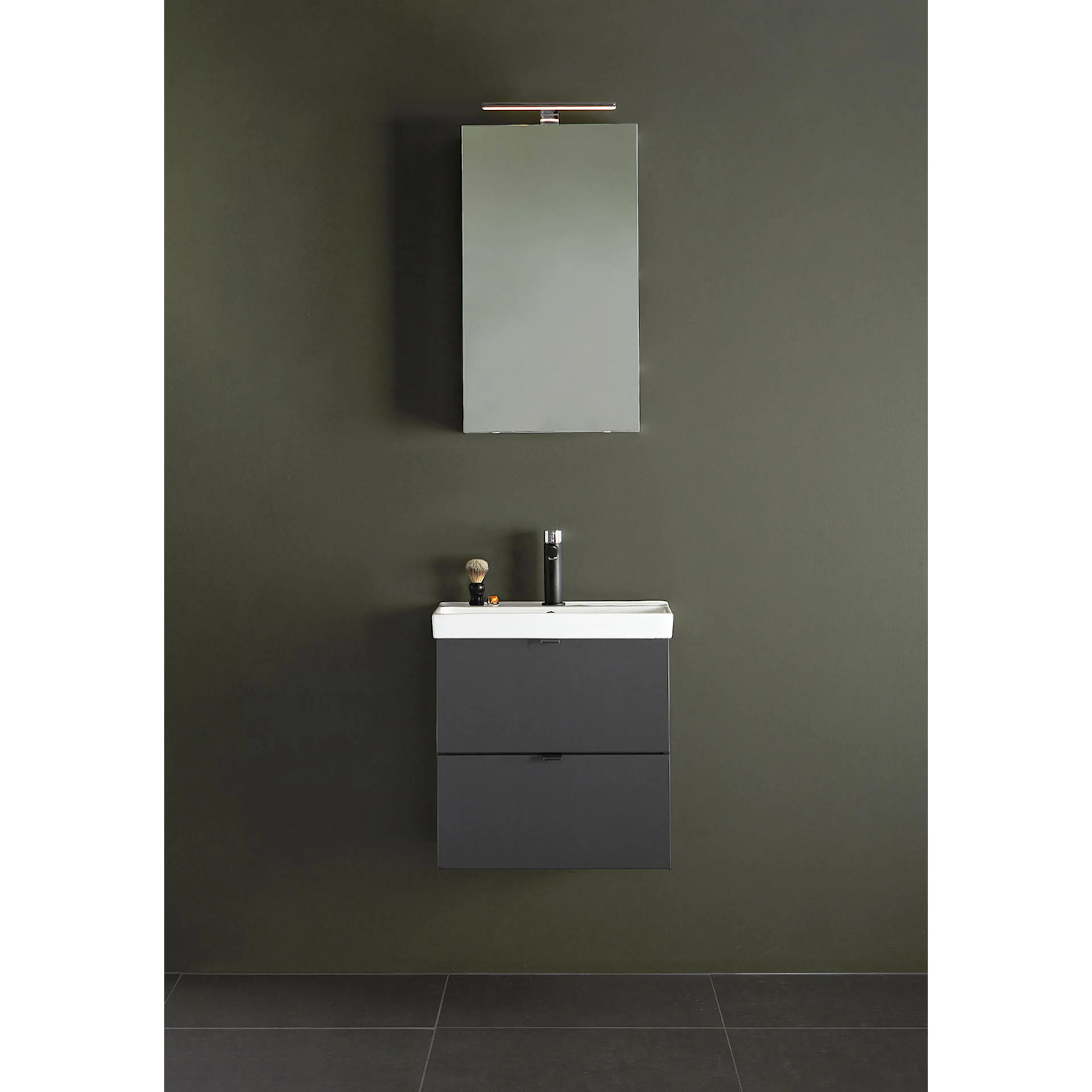 Tvättställsskåp Hafa Neat med Tvättställ och Lådor