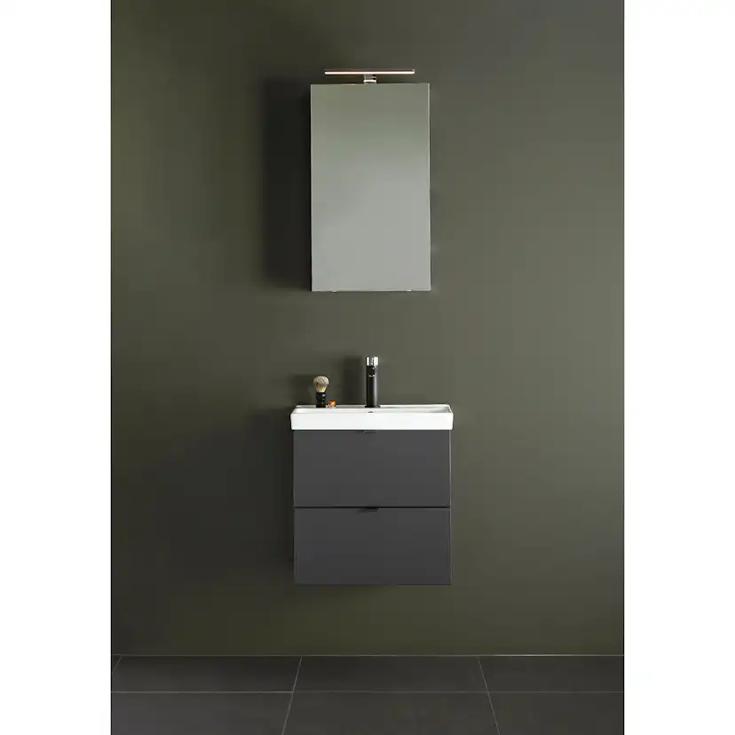 Tvättställsskåp Hafa Neat med Tvättställ och Lådor