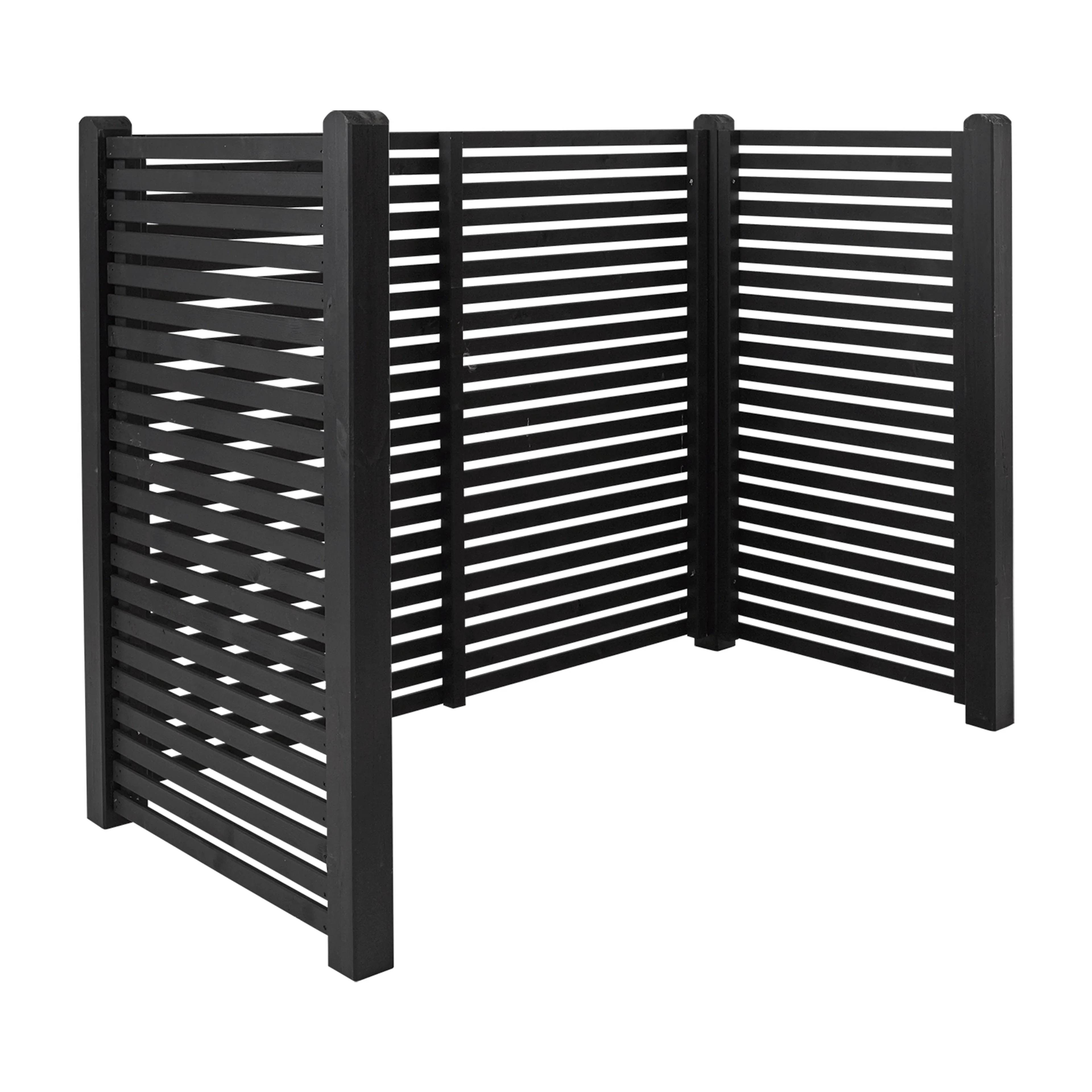 Avfallsskjul PLUS Tokyo Svart