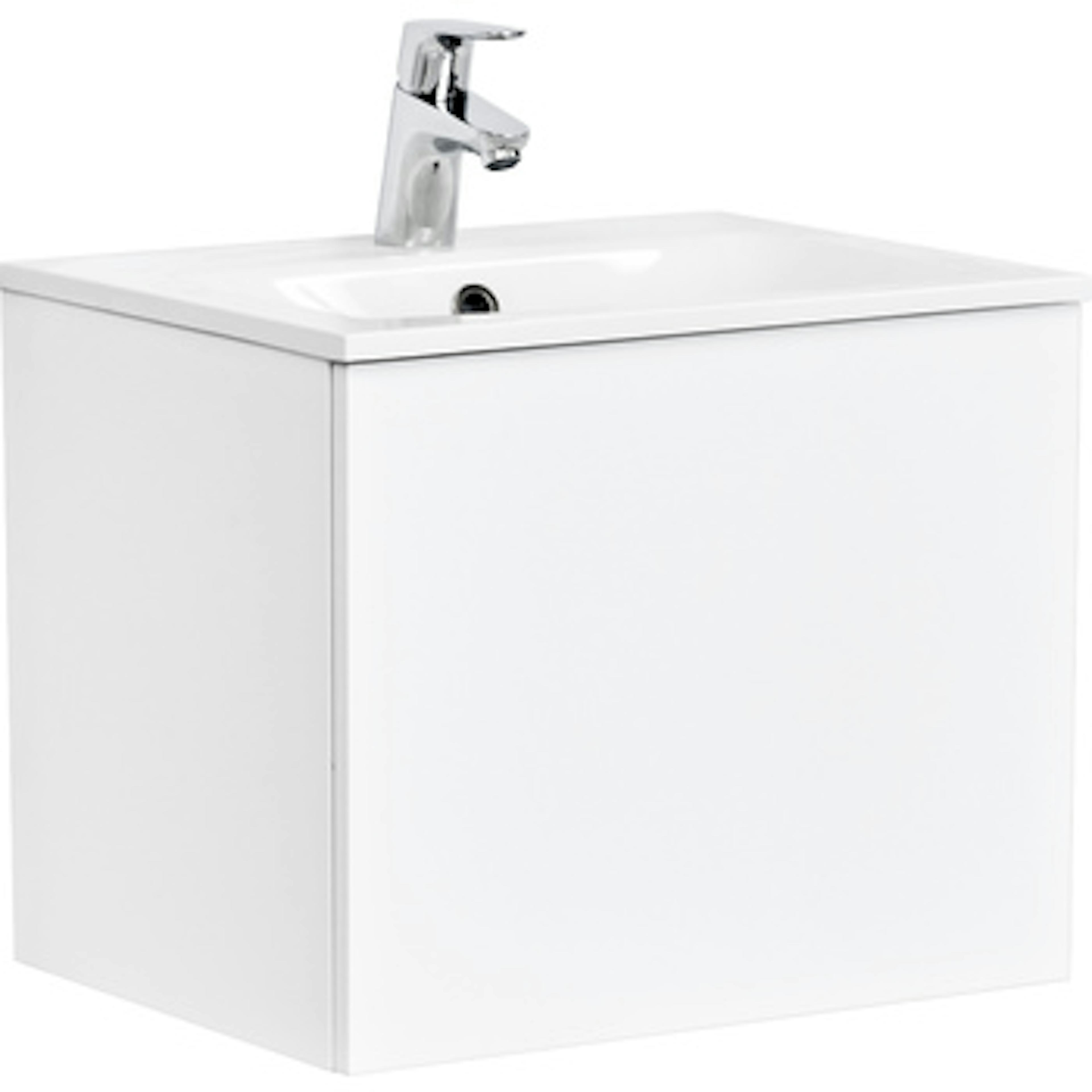 Tvättställsskåp Alterna Ella med Ariella Mineralkomposit Tvättställ