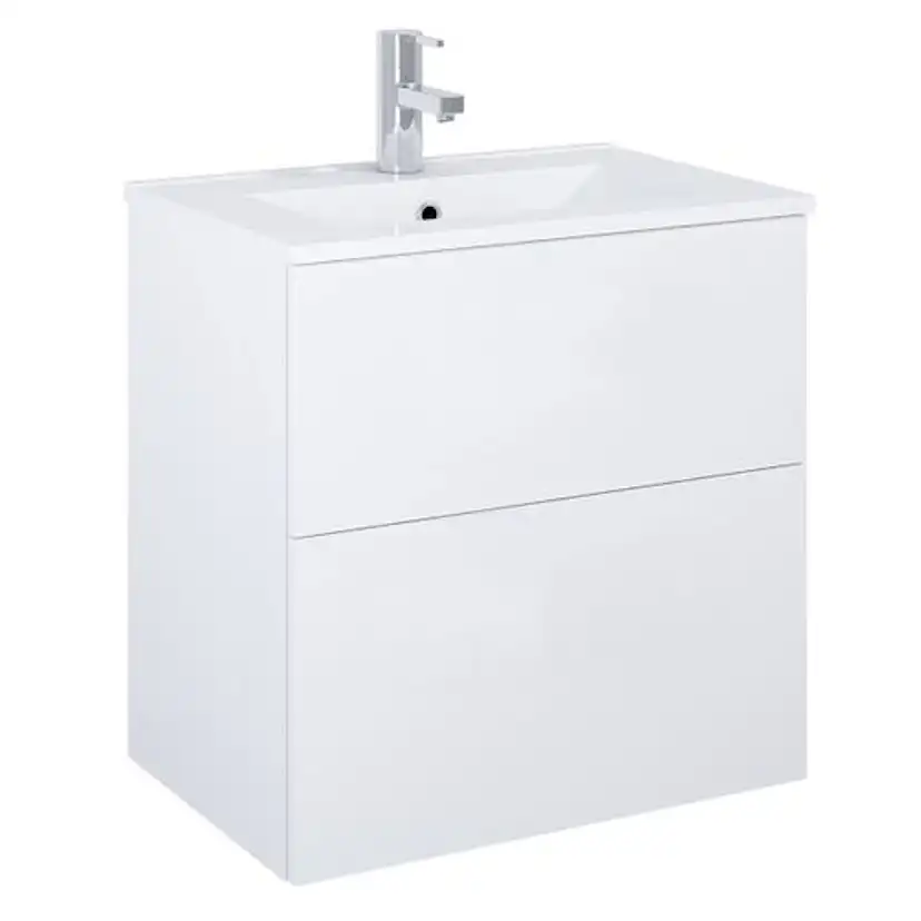 Tvättställsskåp Alterna Isella Kompakt med Ariella Porslin Tvättställ