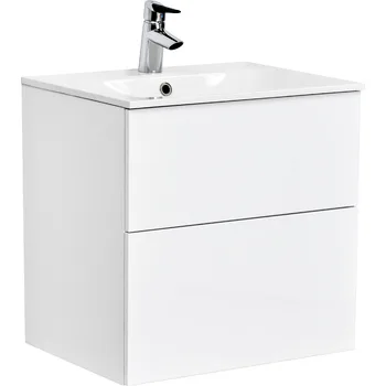 Tvättställsskåp Alterna Isella Kompakt med Ariella Mineralkomposit Tvättställ