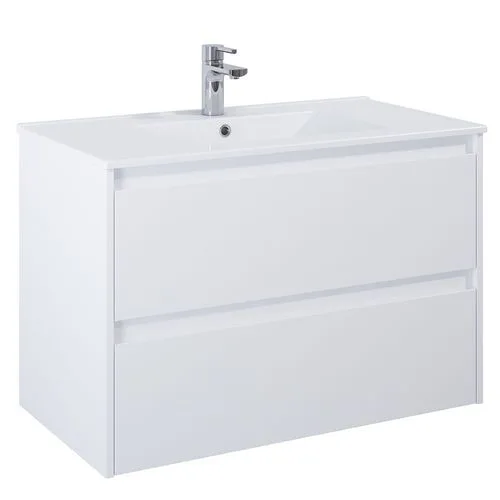 Tvättställsskåp Alterna Luxor med Porslin Tvättställ