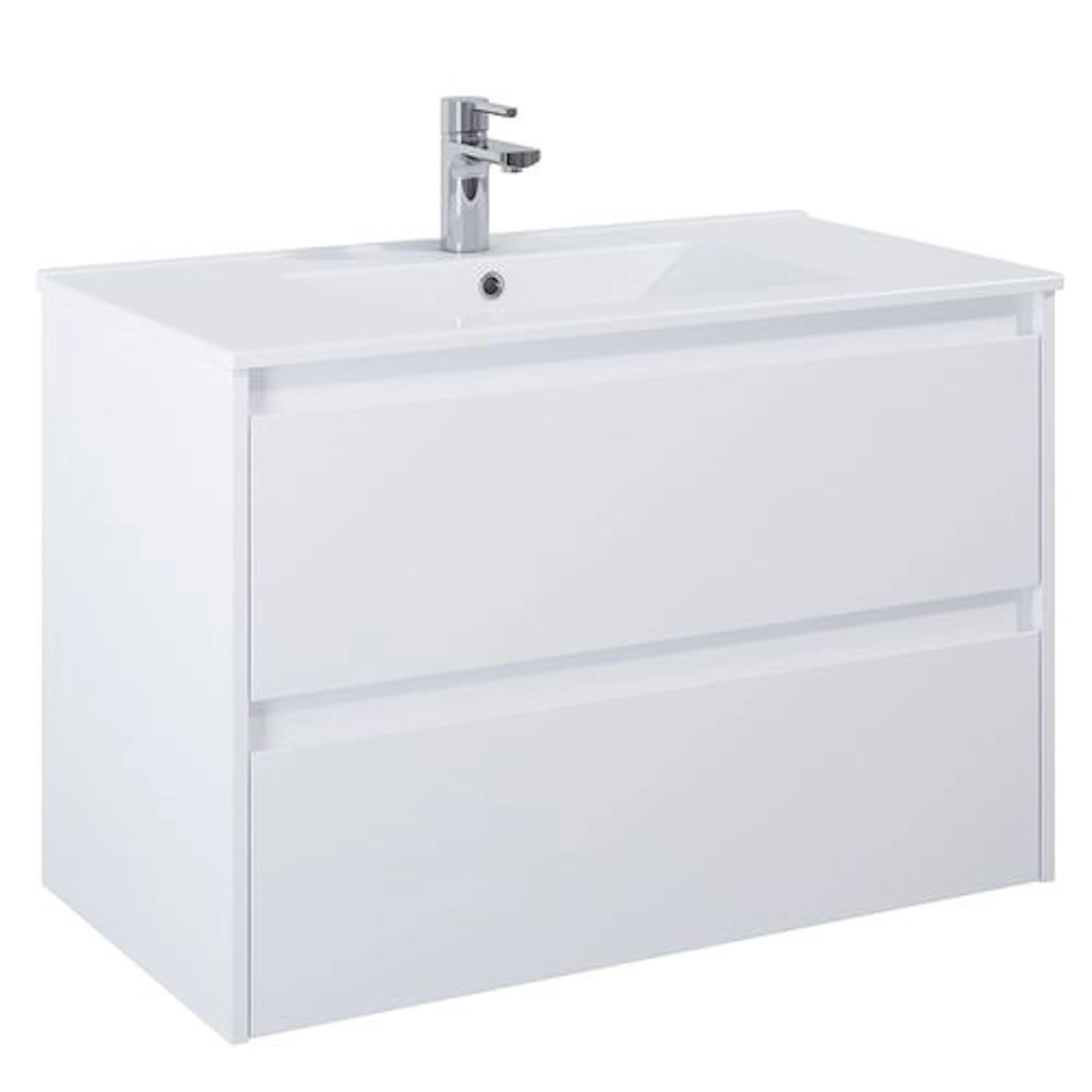 Tvättställsskåp Alterna Luxor med Porslin Tvättställ