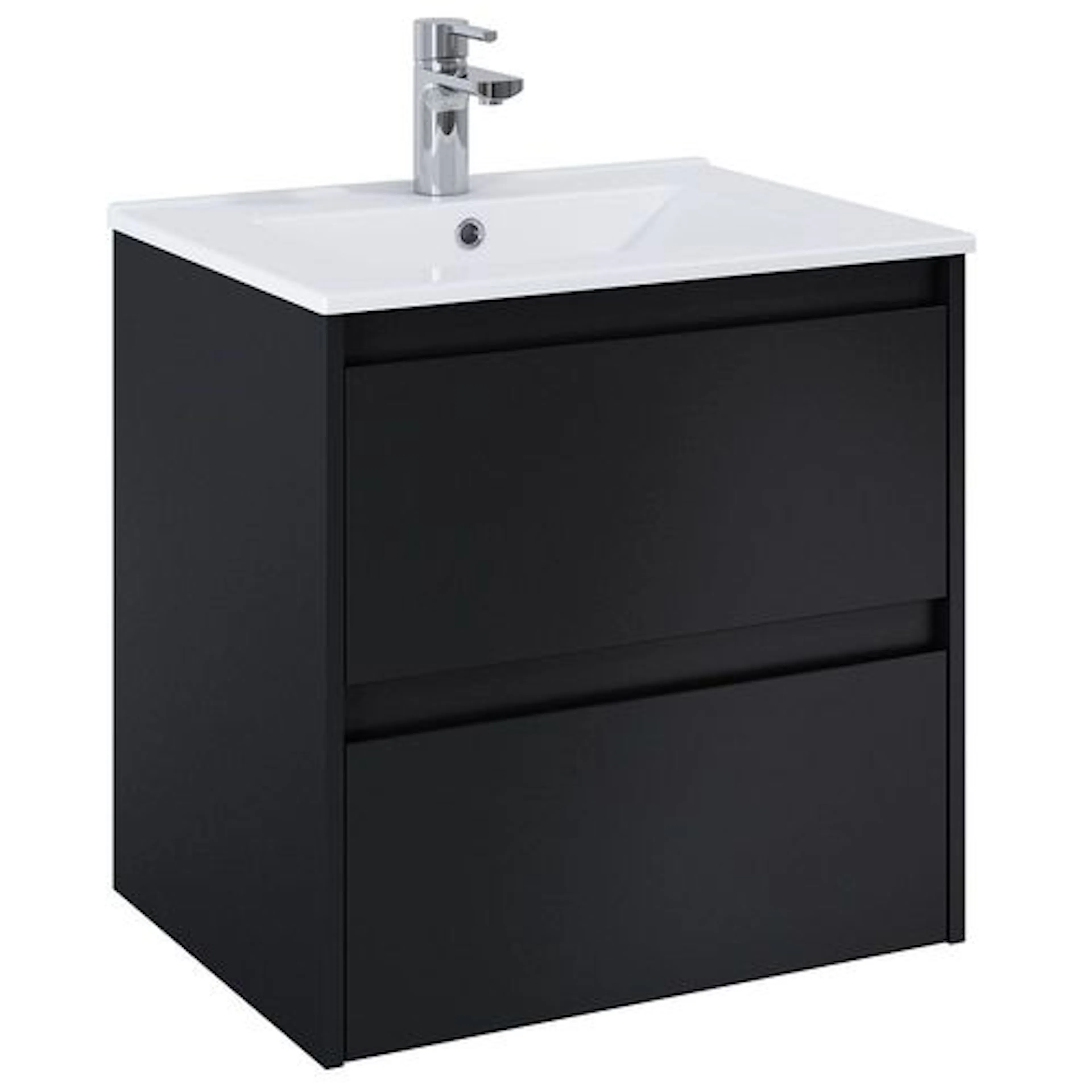 Tvättställsskåp Alterna Luxor med Porslin Tvättställ