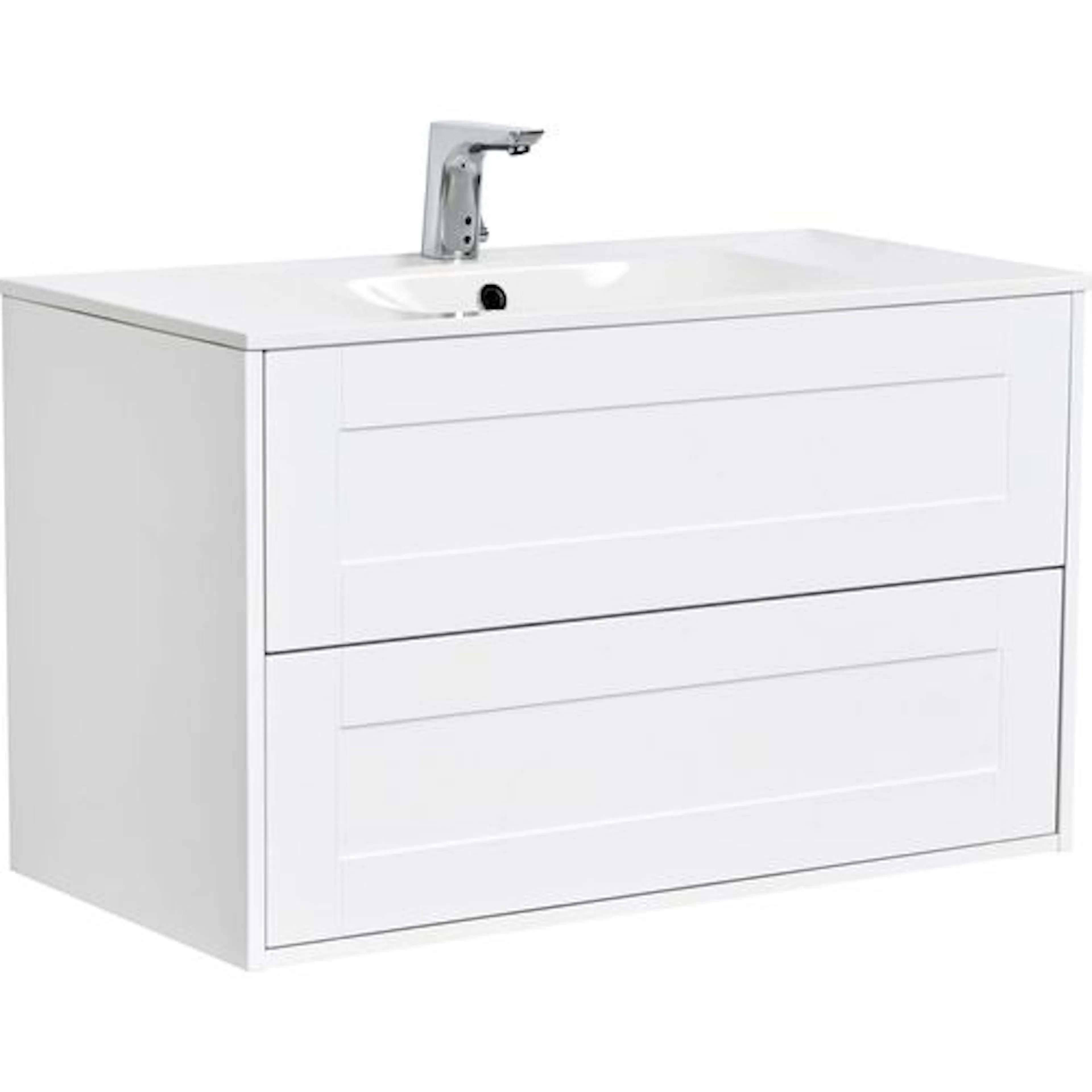 Tvättställsskåp Alterna Gabriella med Ariella Mineralkomposit Tvättställ