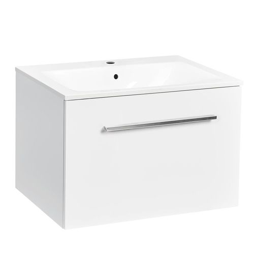 Tvättställsskåp Alterna Ella Aqua med Ariella Tvättställ