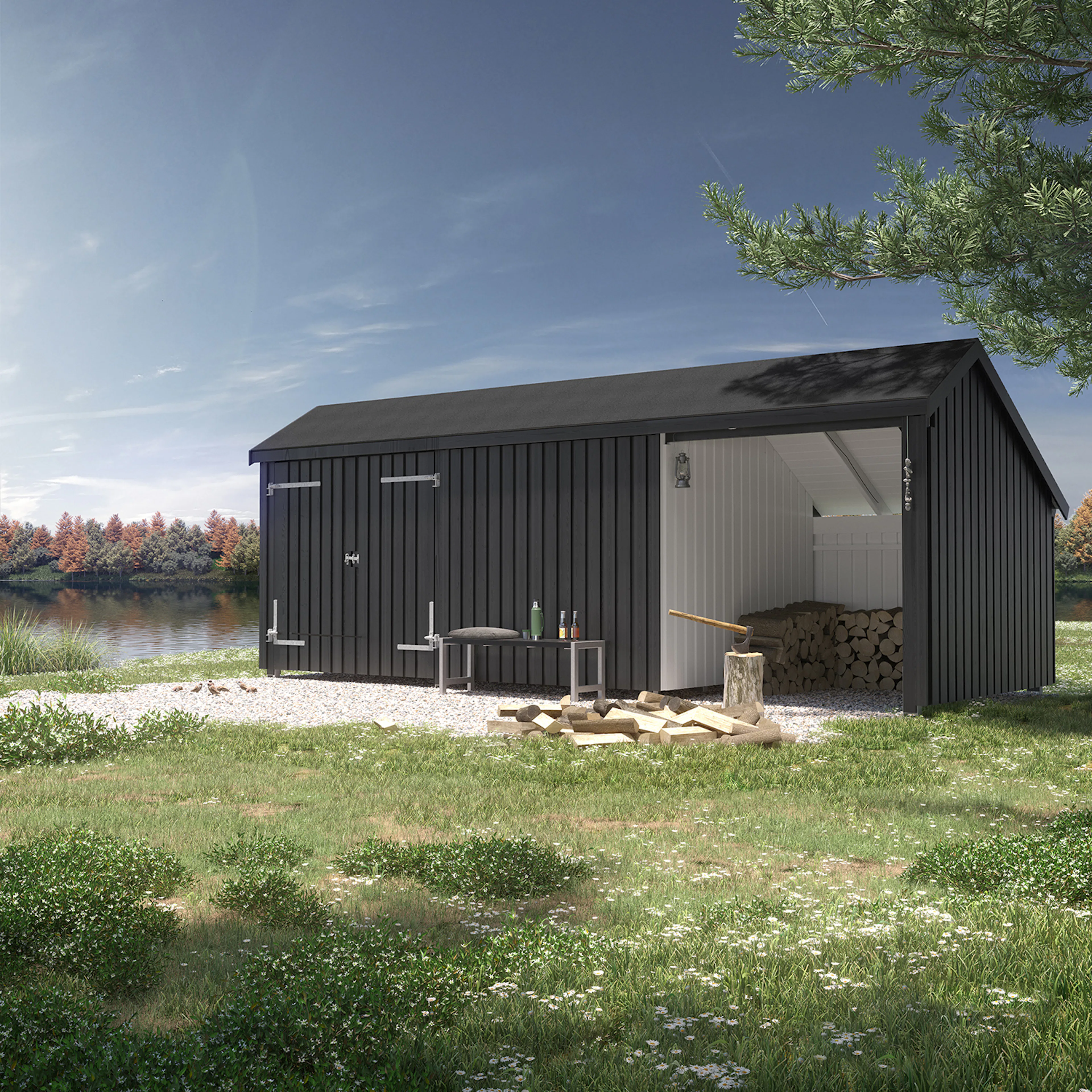 Bod PLUS Multi Trädgårdshus 10,5 m²