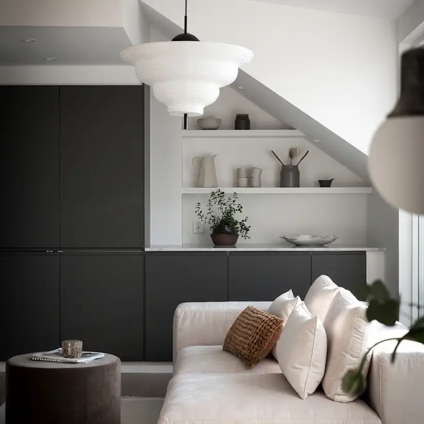 Taklampa Globen Lighting Kyoto Vit