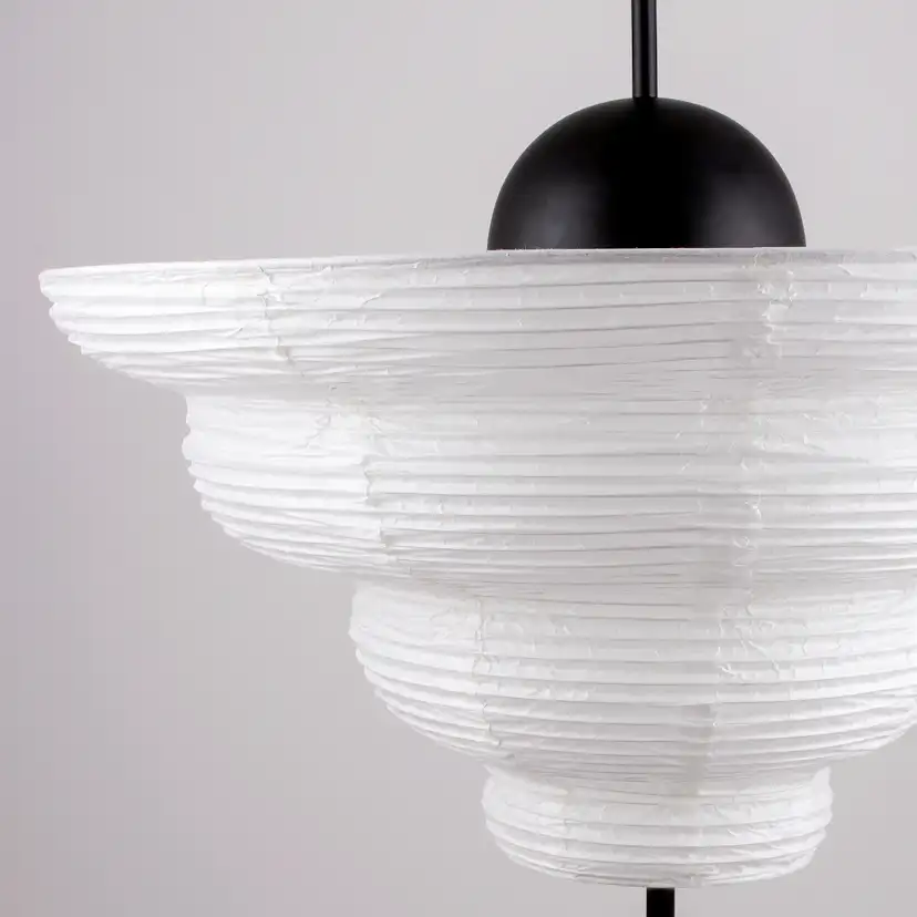 Taklampa Globen Lighting Kyoto Vit