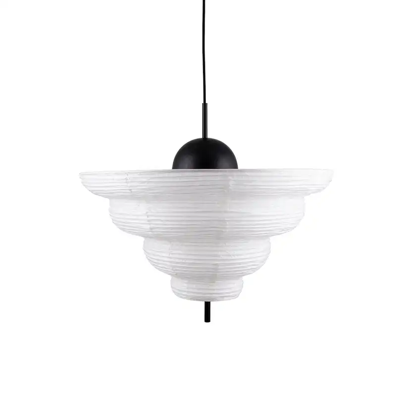 Taklampa Globen Lighting Kyoto Vit