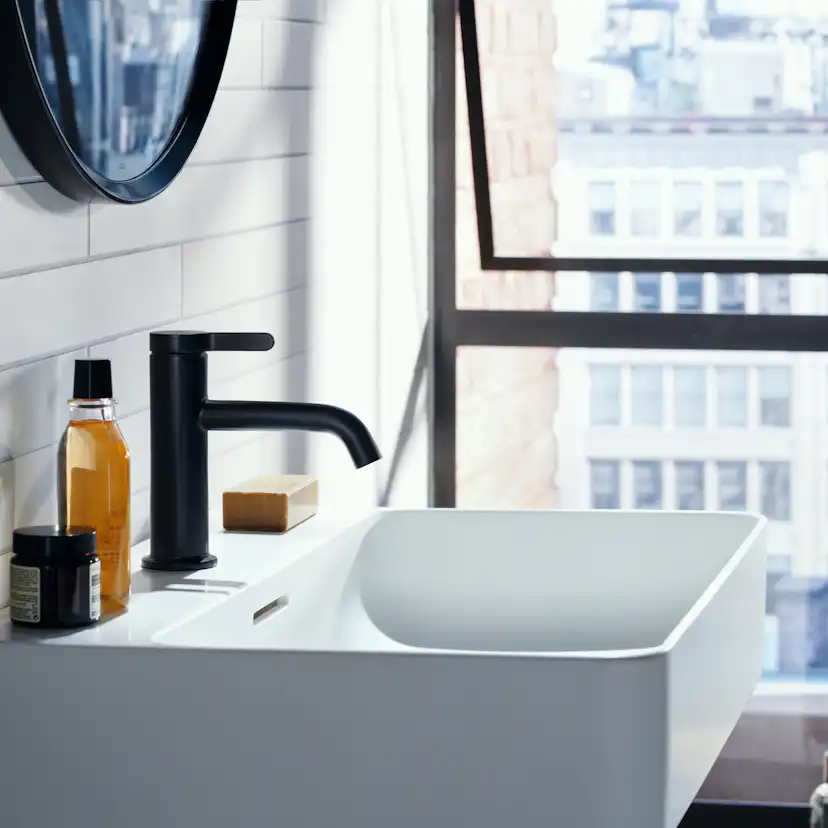 Tvättställsblandare Axor One 70 med Bottenventil