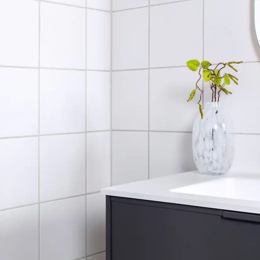 Kakel Arredo Polar Vit Matt 20x20 cm