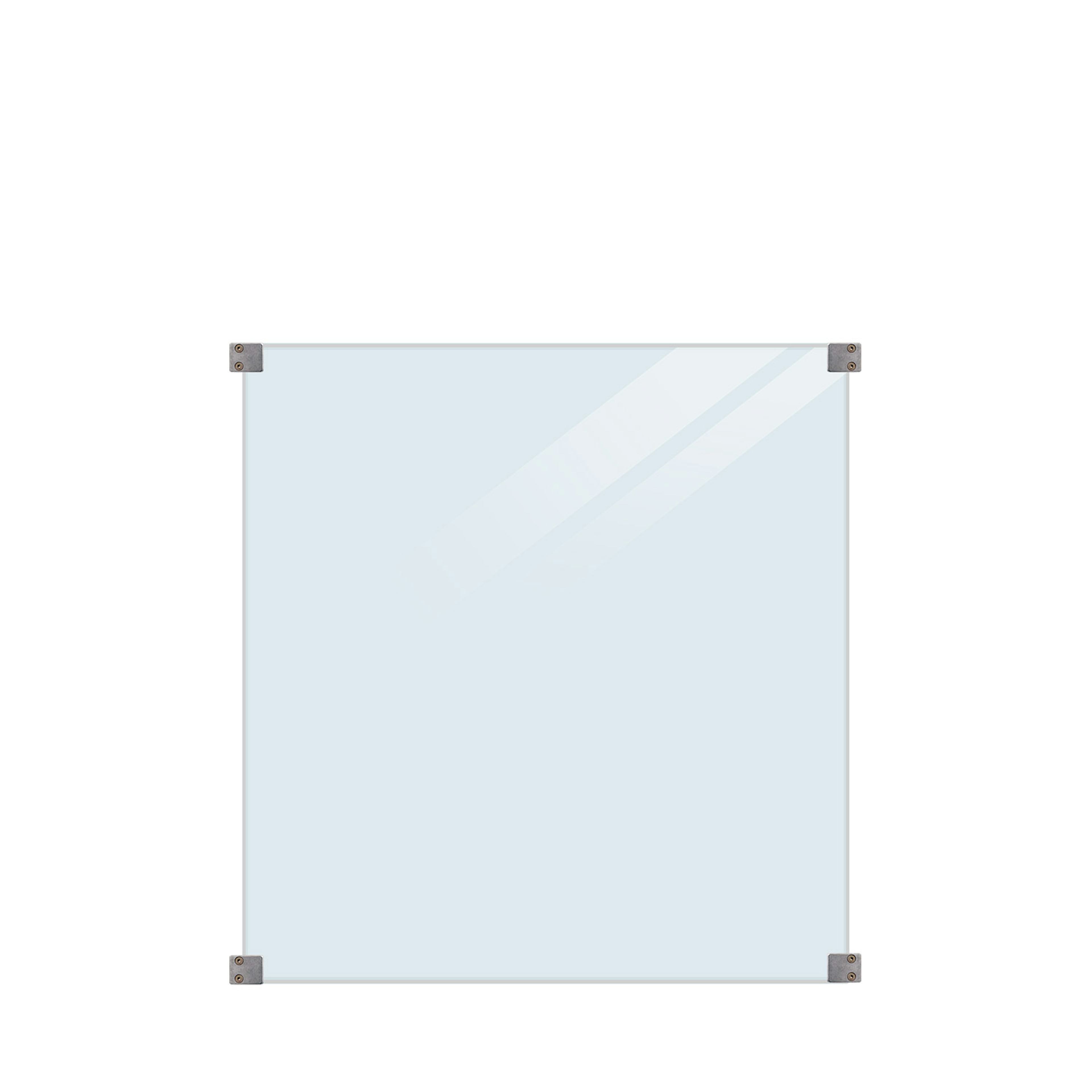 Glasstaket PLUS Klarglas 90x91 Runda Beslag